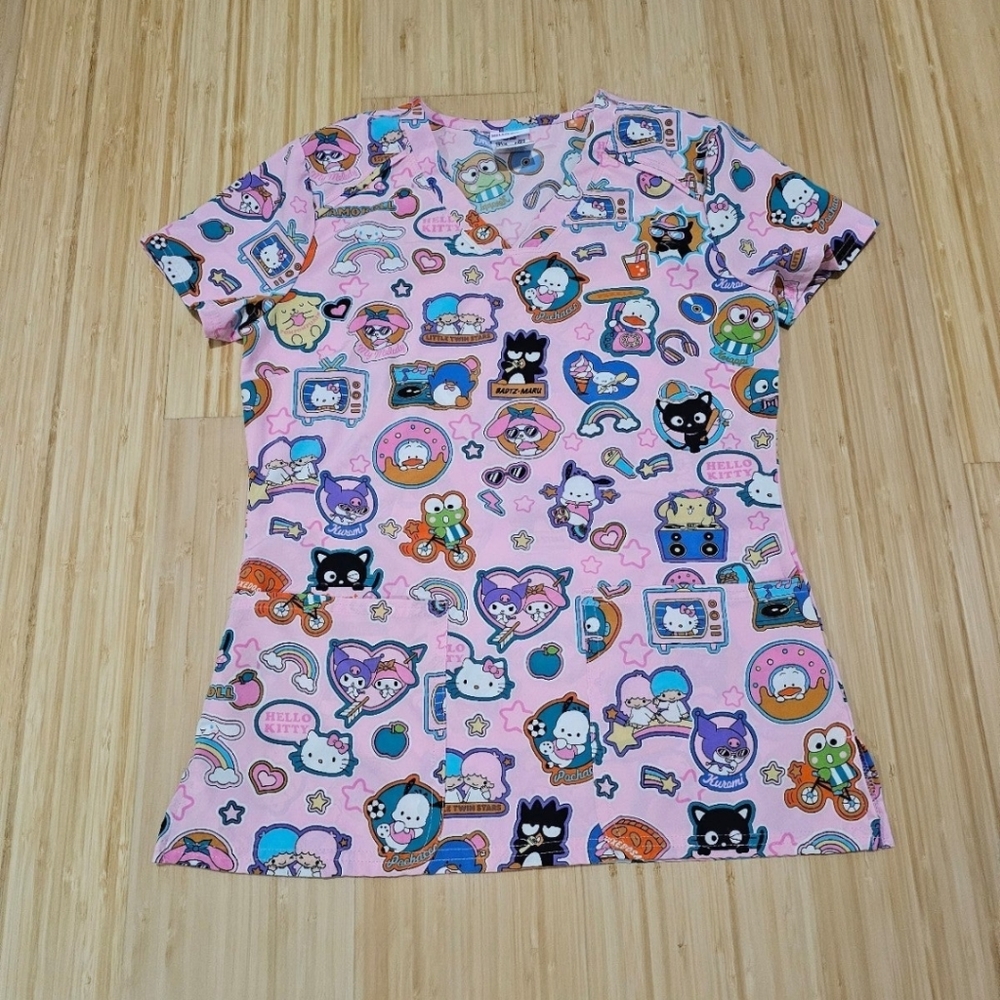 Hello Kitty Scrubs - Picture 2 of 5